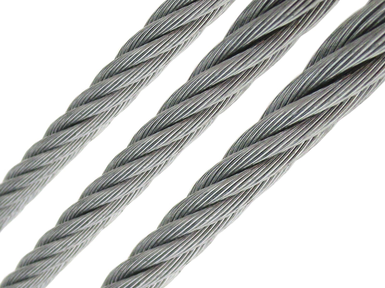 3/8" Steel Aircraft Cable - Premium 7 x 19 Rigging Wire 0.375" Diameter