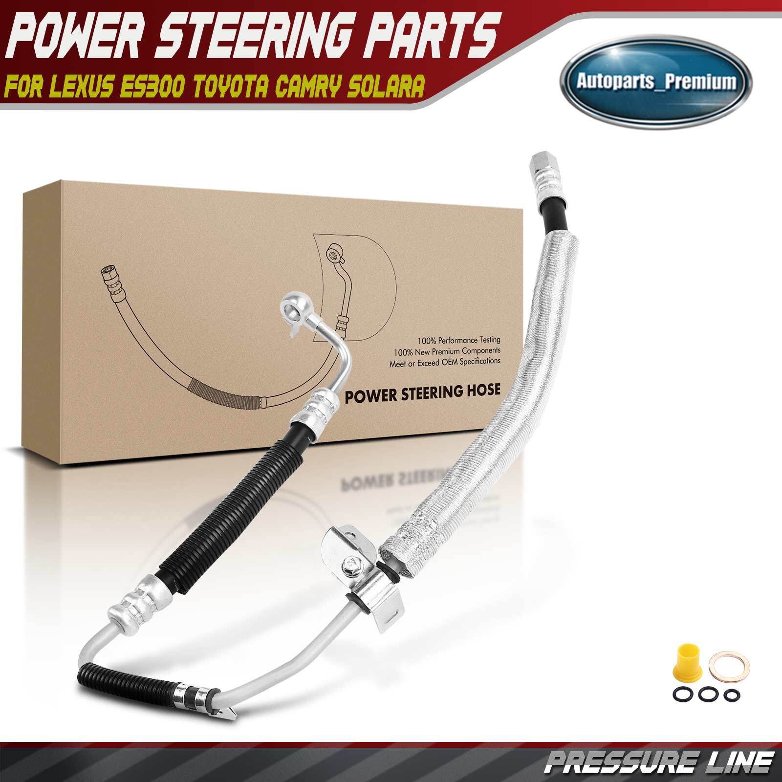 Power Steering Pressure Line Hose Assembly for Lexus ES300 Toyota Camry Solara