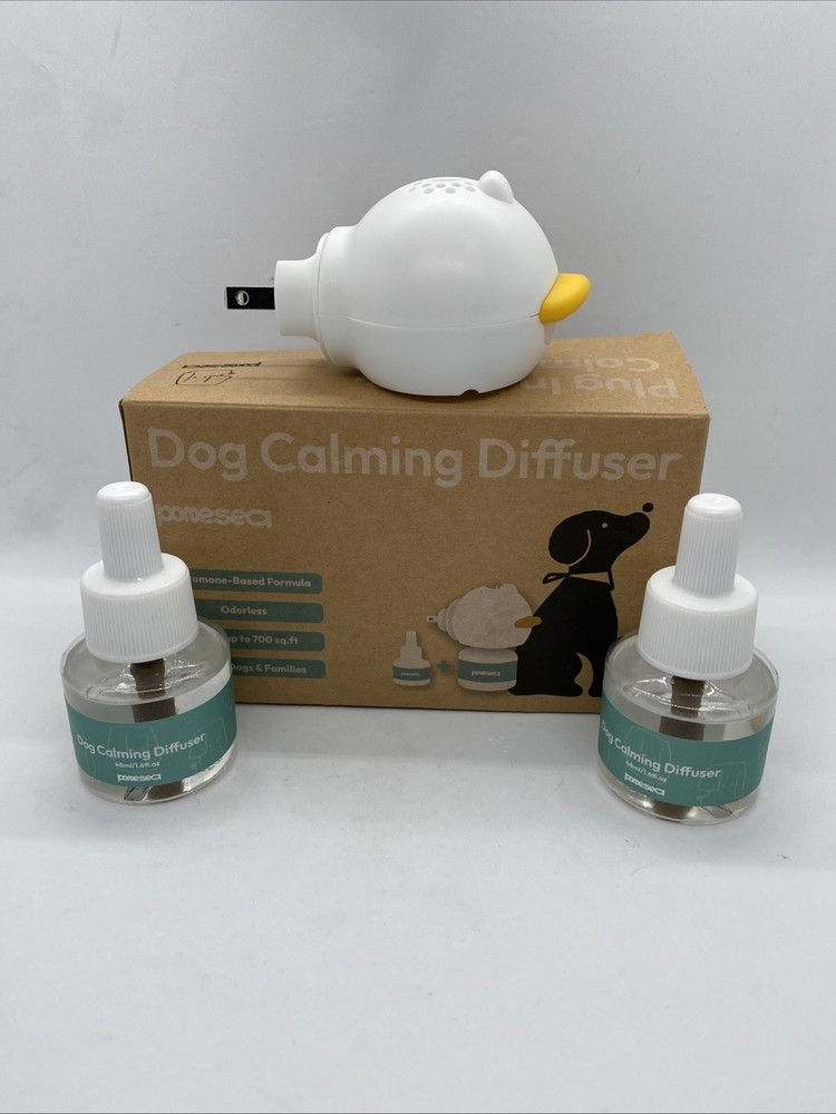 Dog Calming Diffuser Plug-in. (1-2 Pack). 60 Days Calm Support.