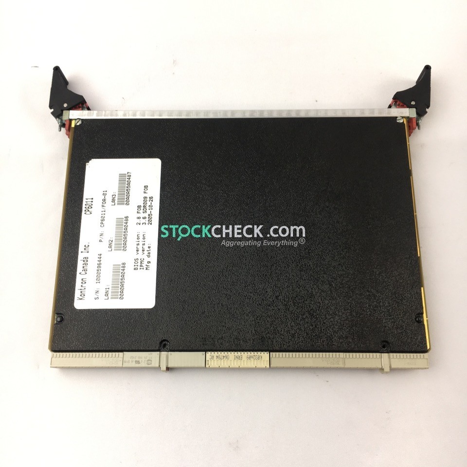 Kontron CP6011/FOA-01 Compact PCI CPU Board