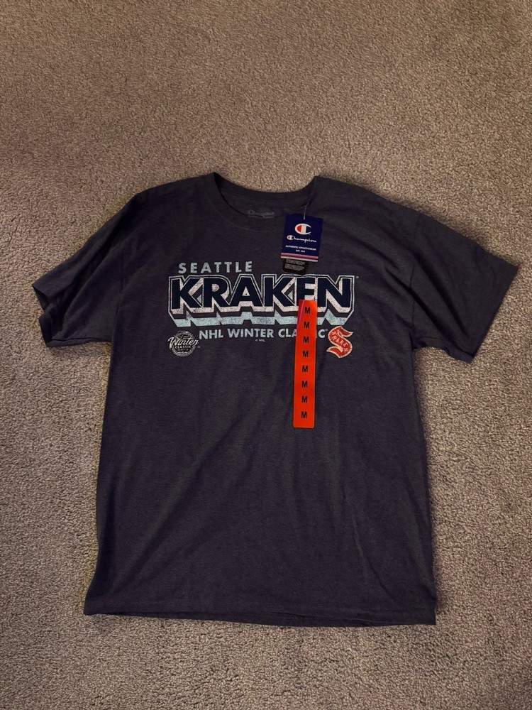 NHL Licensed Seattle Kracken Men’s Tee NWT Medium