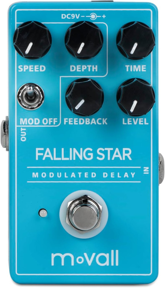 MOVALL MP104 Falling Star Modulated Delay Guitar Effect Pedal