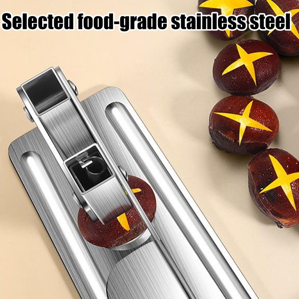 Chestnut Peeler Stainless Steel Cracker Tool Portable Nutcracker For Improved
