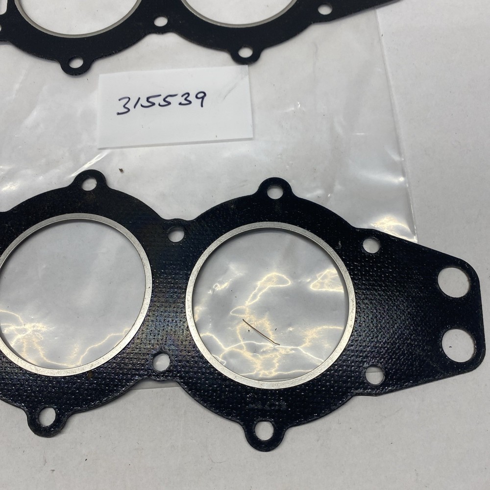TWO OMC Johnson Head Gaskets 315539 BG-28