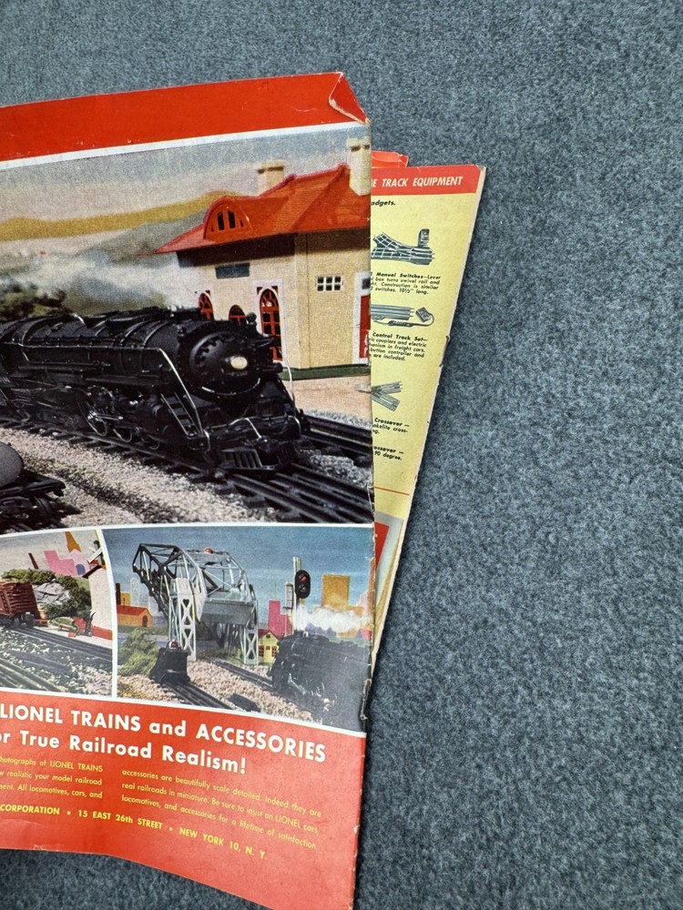 1946 Lionel Model Train Catalog