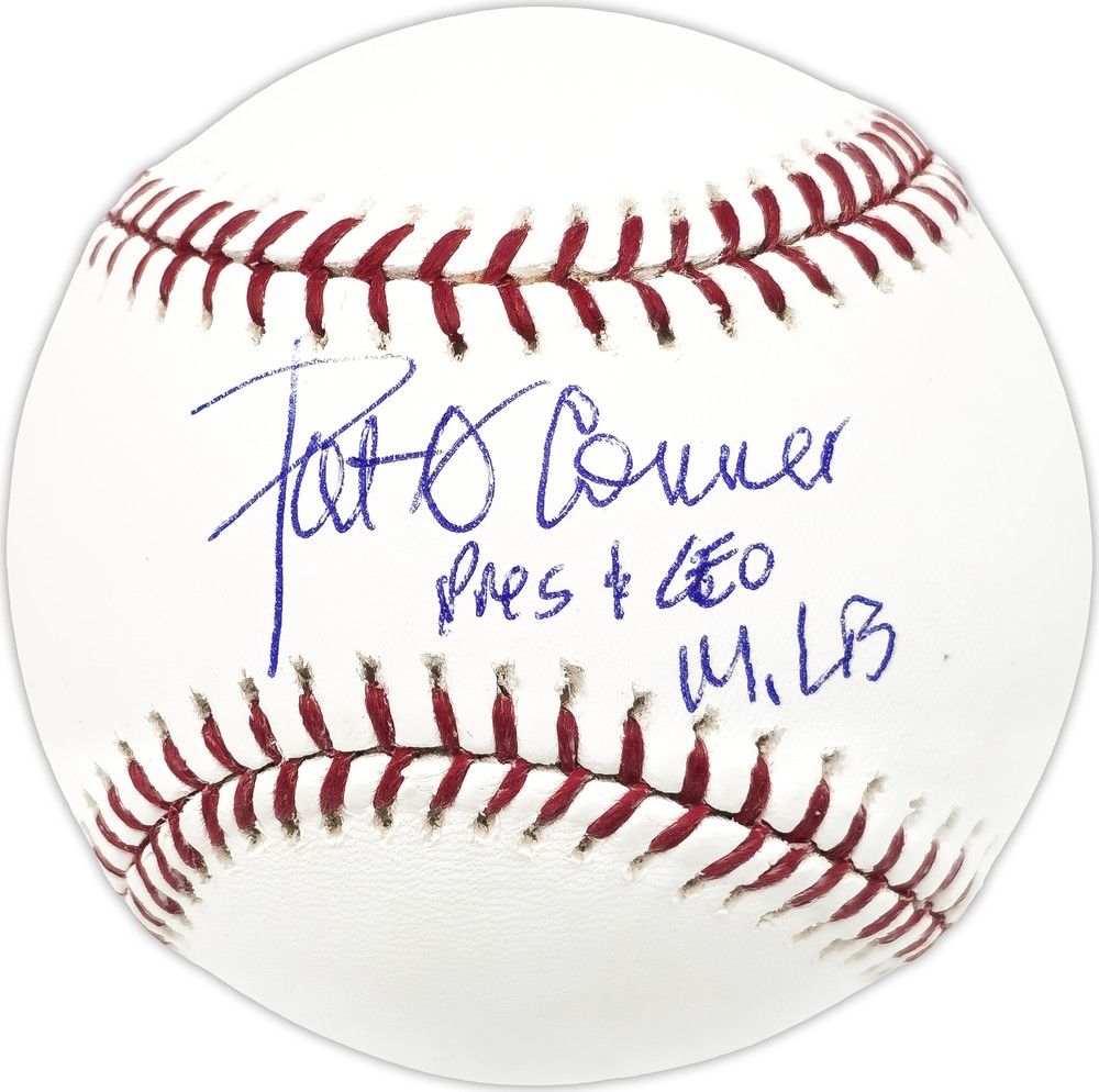 Pat O'Conner Signed MLB Baseball Executive "Pres & CEO MLB" JSA #MM79860
