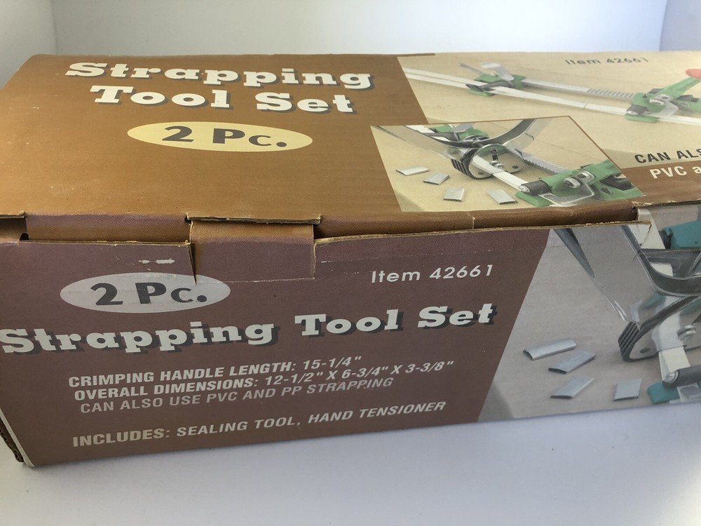 Freight Strapping Tool Set 42661 New Open Box AT5