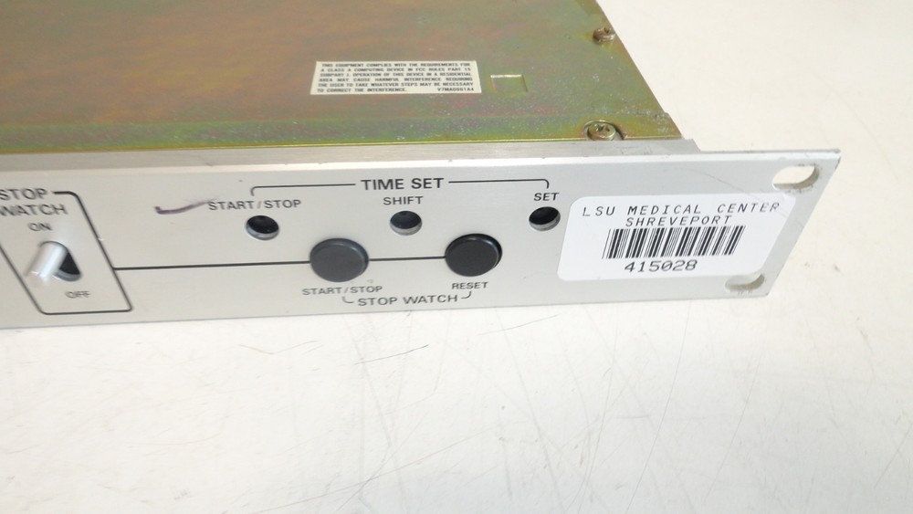 Panasonic Time Date Generator Model Wj-810