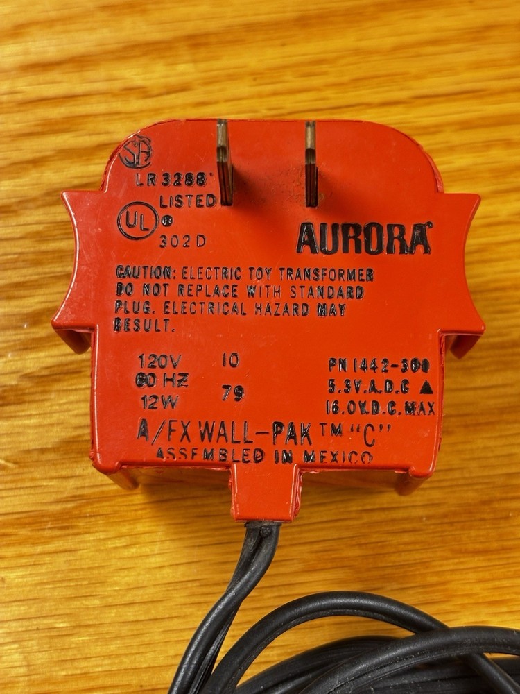 Aurora A/FX Wall Pak (A) - Power Supply/AC Adapter Transformer-TESTED