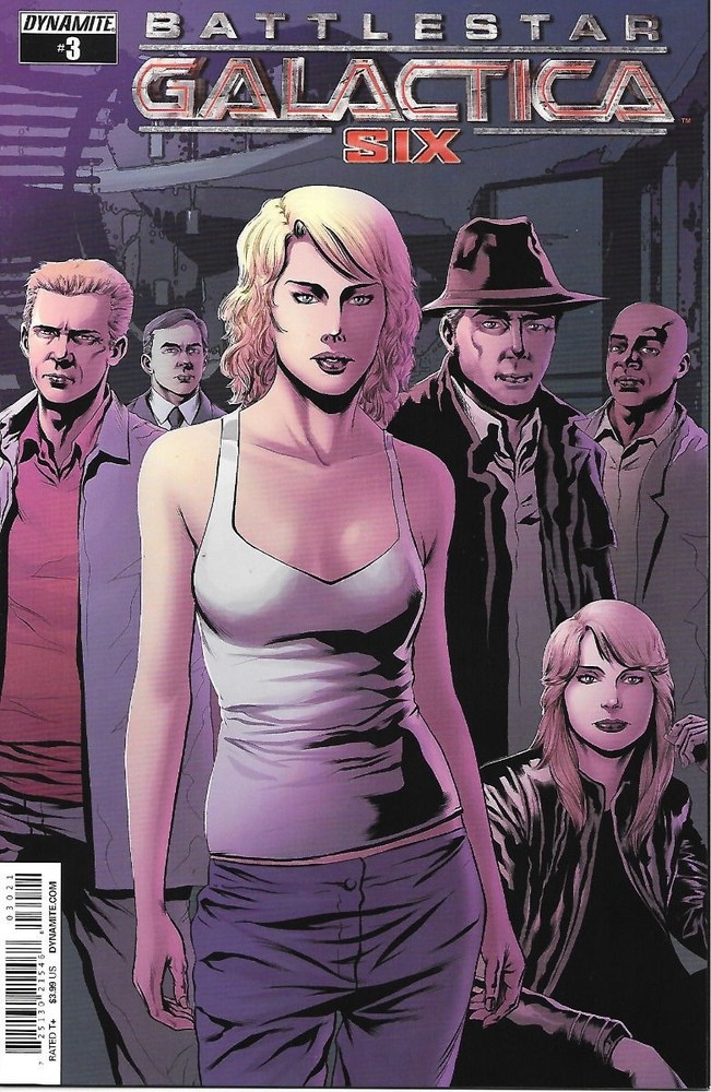 New Battlestar Galactica: Six Comic Book #3 Variant, Dynamite 2015 NEW UNREAD