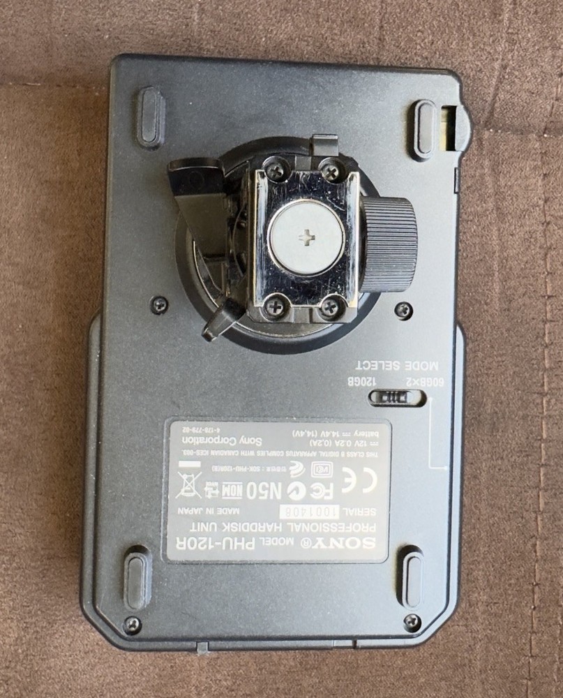 Sony PHU-120R 120GB Professional Hard Disk Unit