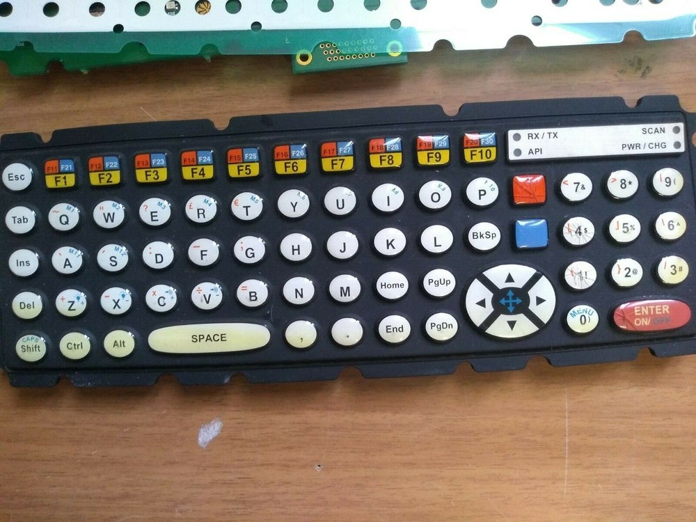 ZEBRA PSION8525 COMPLETE QUERTY KEYBOARD - PCB + RUBBER