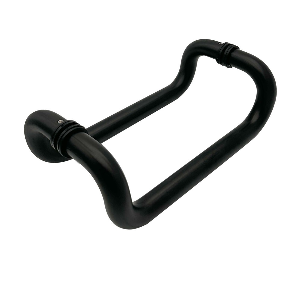 CEL 12" Solid Aluminum Straight Back to Back Pull Handles for Entry Door