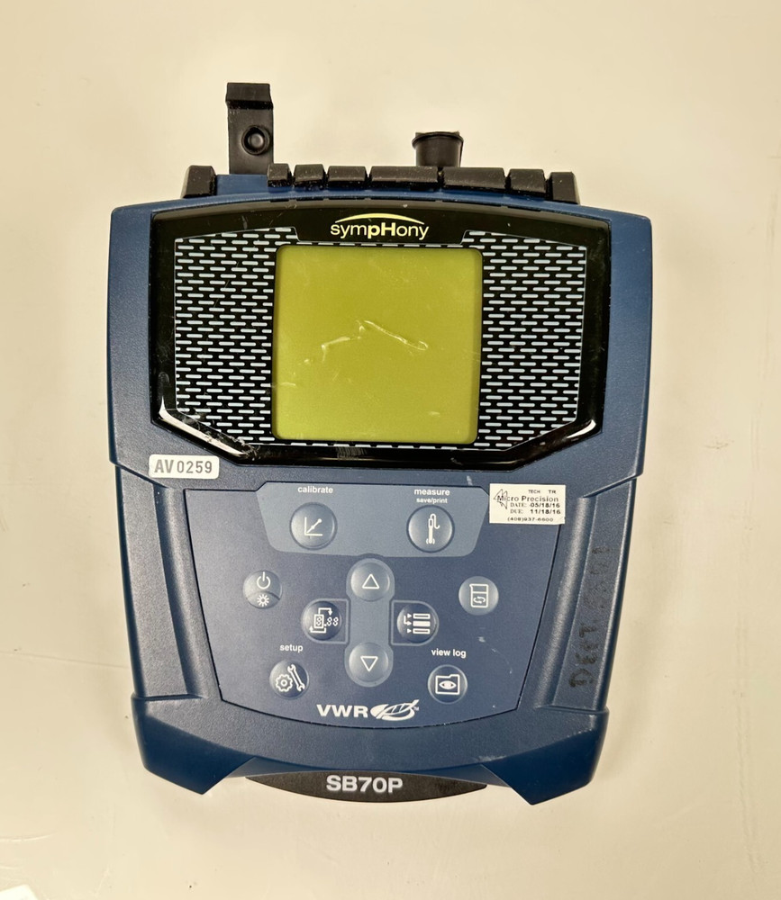 VWR SympHony SB70P pH Meter