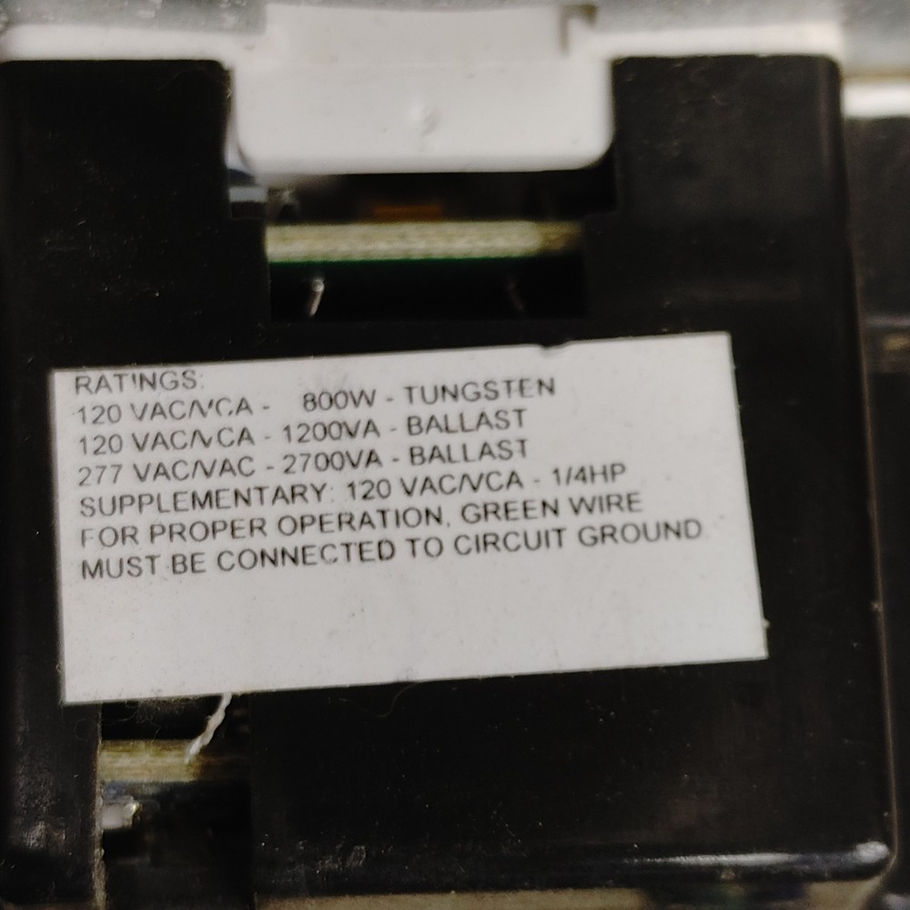Leviton OSSMT-G Occupancy Sensor Light Switch Used Unknown Cond PIR Ultrasonic