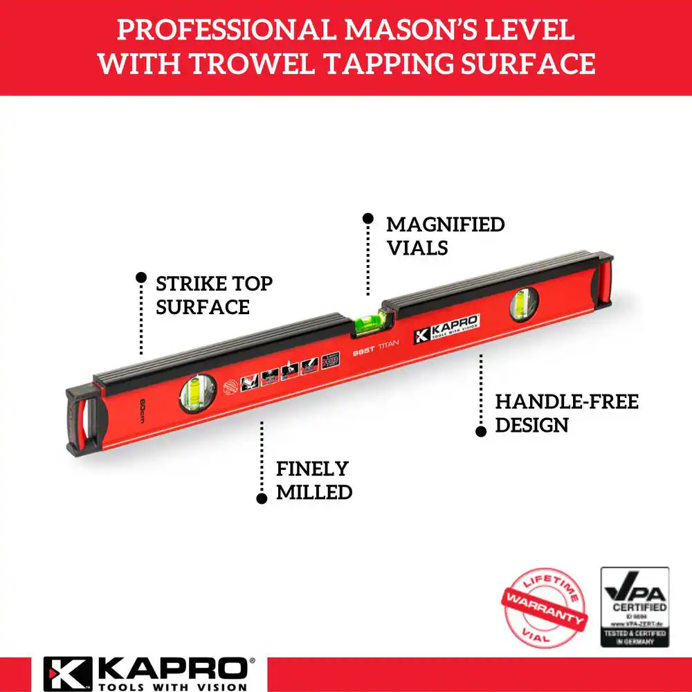 985T Titan 48 In. Mason Box Level