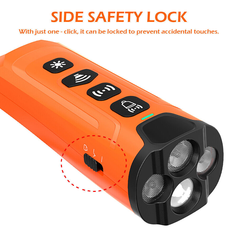 Ultrasonic Dog Bark Deterrent Devices Anti Barking Control Training Rechargeable