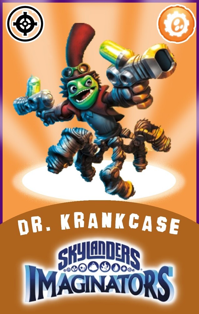 Skylanders Imaginators Dr. Krankcase NFC Card