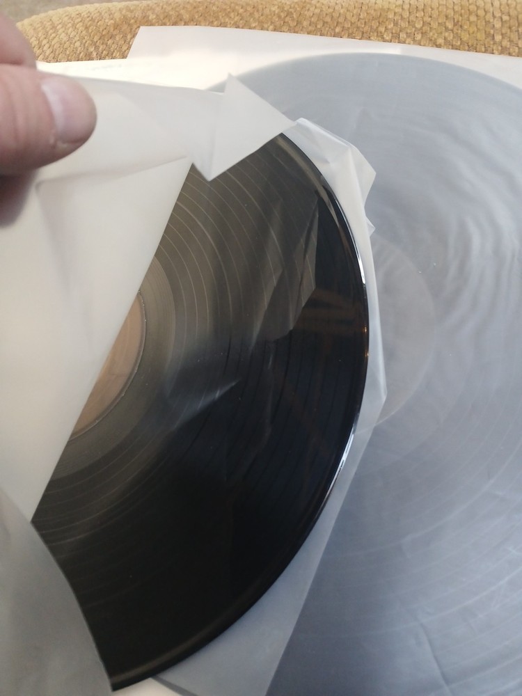 2x Serato Performance Series Control Vinyl - Clear 12" Pair