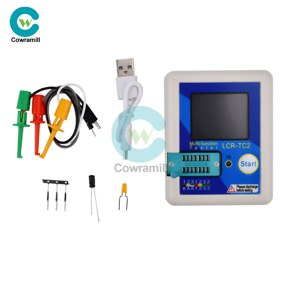 1.8'' Upgraded Version High-precision Transistor Tester LCR-TC2 V3.1E