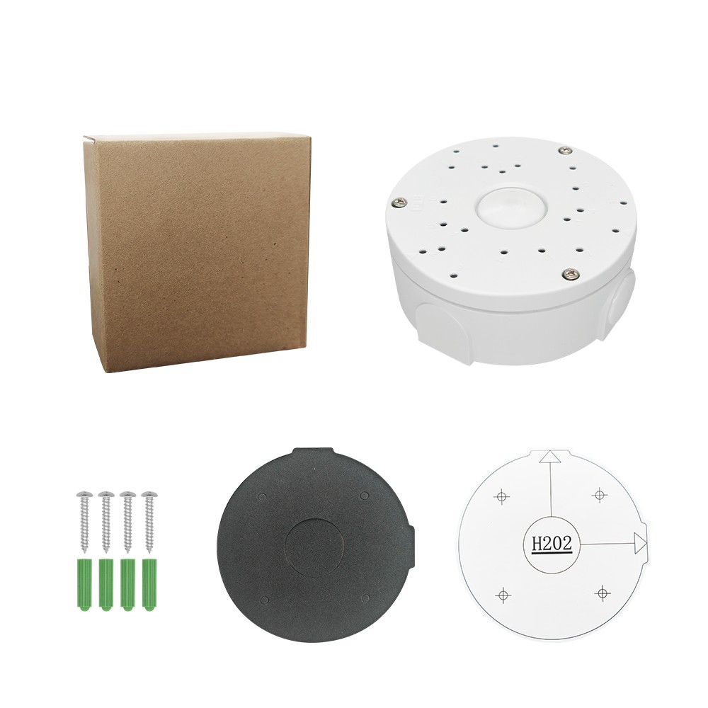 Security Camera Junction Box Concealed Cable for Mini Bullet and Eyeball Camera