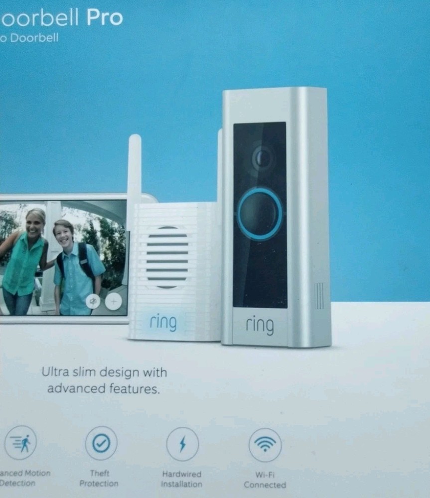 Ring - video doorbell pro and chime pro bundle