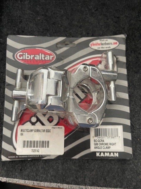 Gibraltar SC-GCRA Chrome Right-Angle Clamp