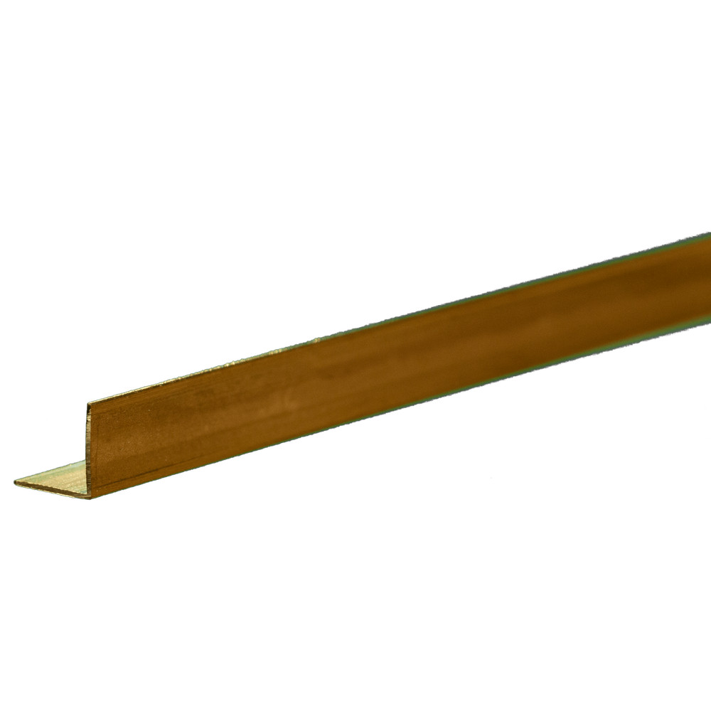 K&S Engineering Brass Angle 1/4in 300mm 9882