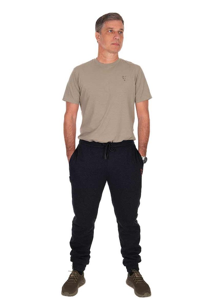 Fox Collection Sherpa Jogger Black & Orange