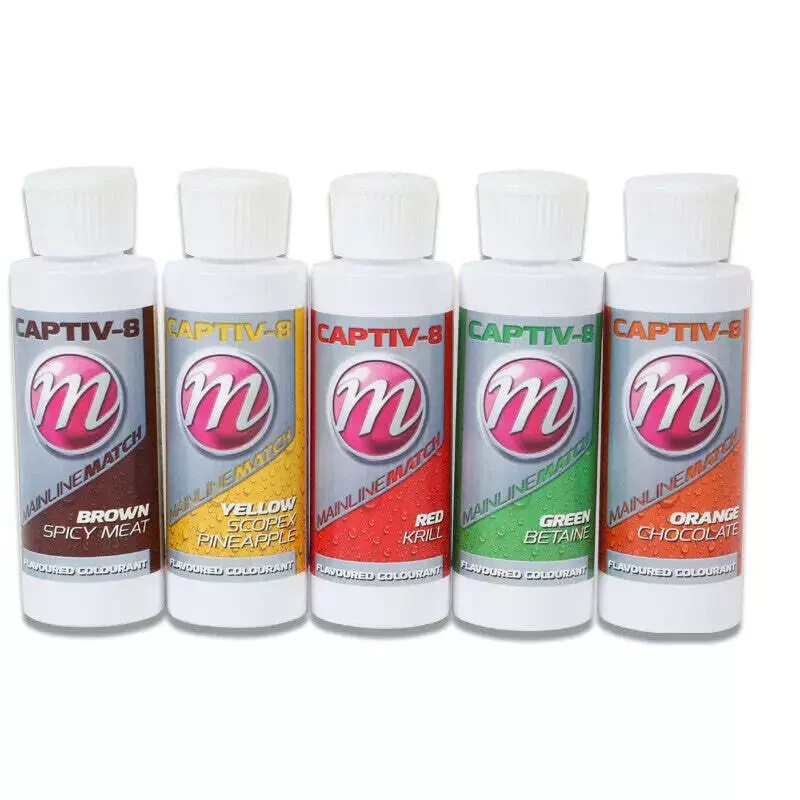 Mainline Baits Match Captiv-8 Pellet Colourant Additive 100ml