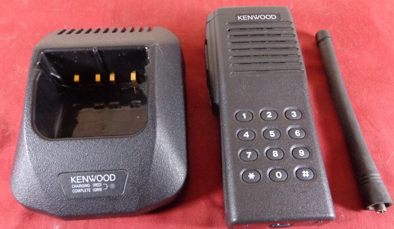 Kenwood TK-290 TK290 VHF Radio 136-174 MHz 160 Ch w/ Charger/Antenna FREE SHIP