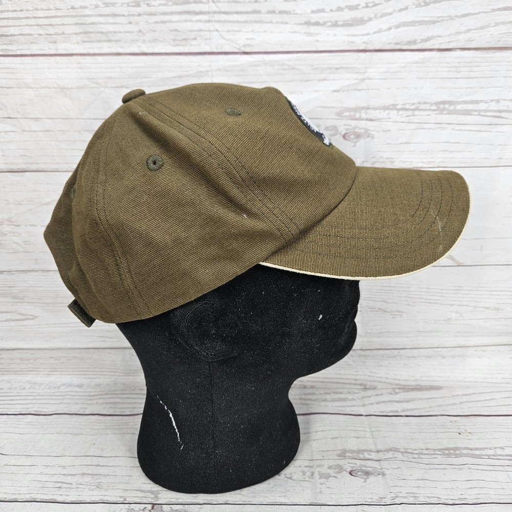 Agate Beach Golf Course Adjustable Hat Cap Imperial Olive Green