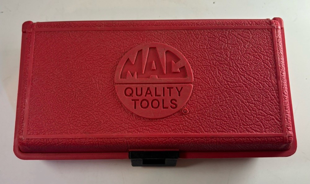 Mac Tools Vintage PM6A Magnetic Bit Screwdriver With 26 Various Bits And Case
