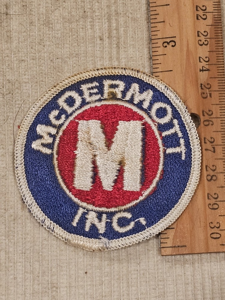 1960s 70s US Army Private Contractor McDermott Group Patch L@@K!!!