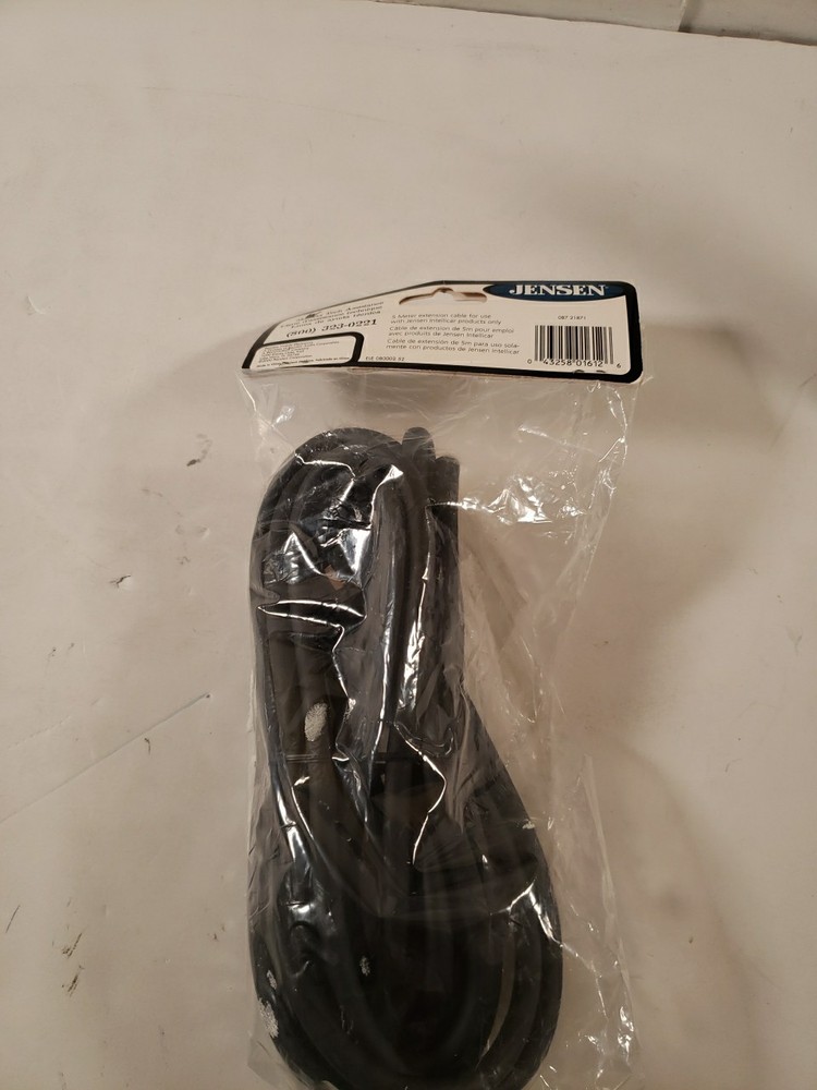 Jensen IC5MCABLE Intellicar 5 Meter Extension Data Cable, 13 Pin, Sealed New