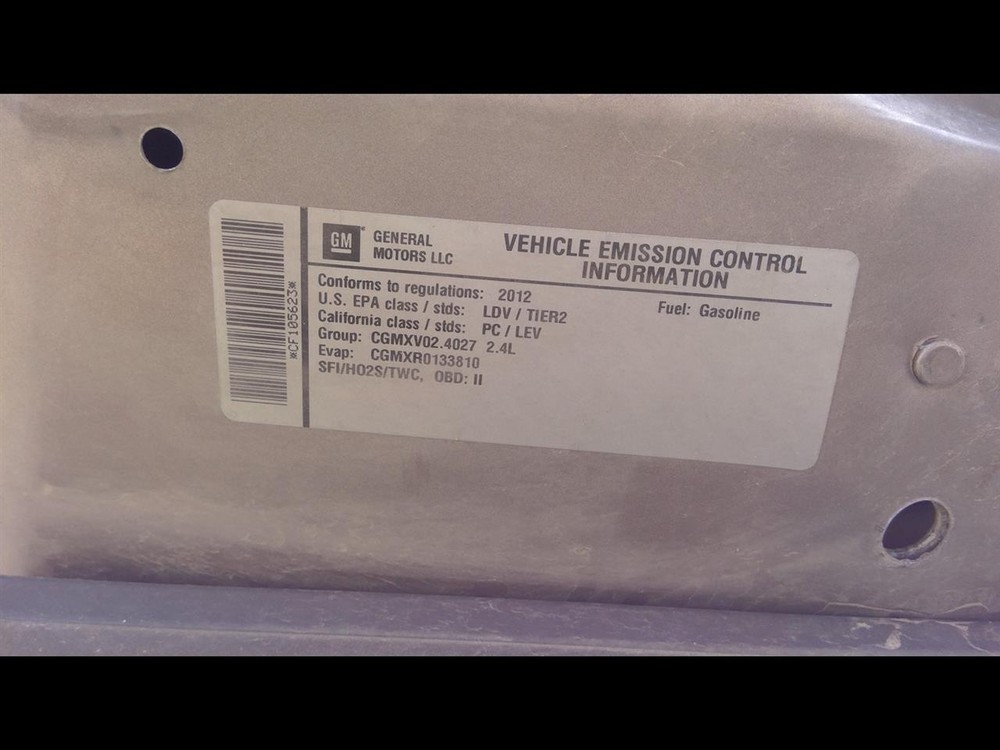 A/C Selector Switch fits 2012 Chevrolet Malibu manual temperature control