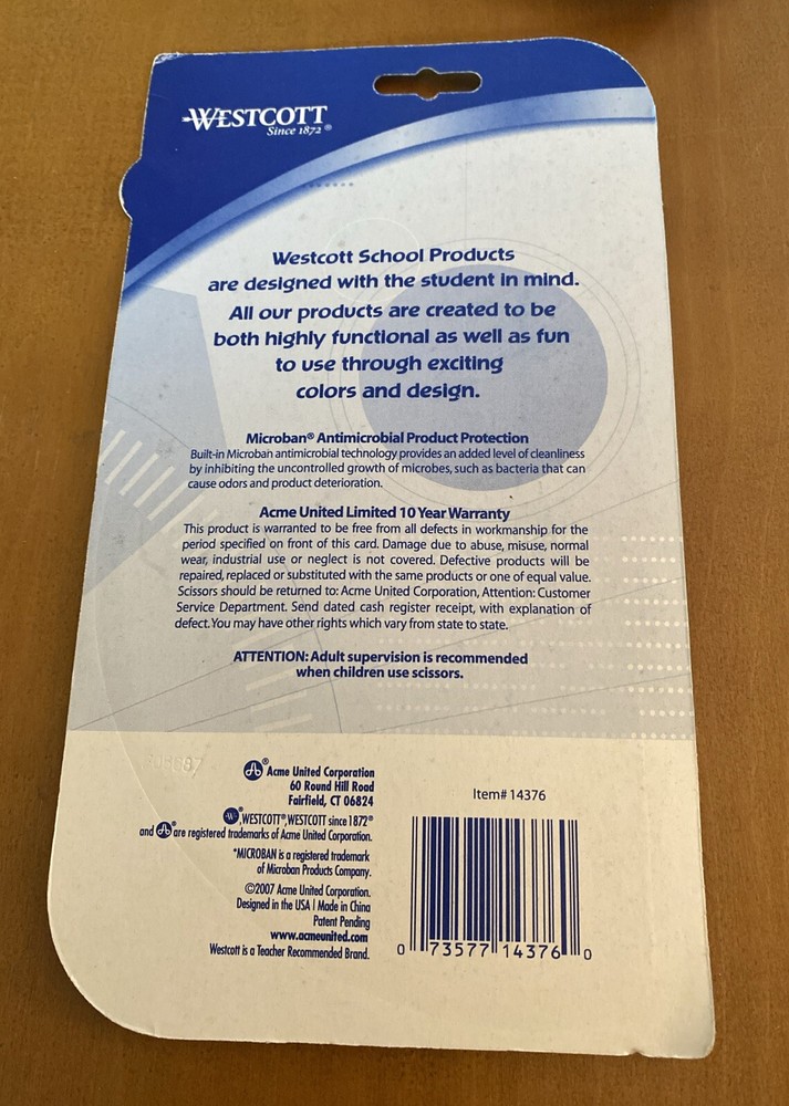 Westcott Soft Touch Protractor Item #14376