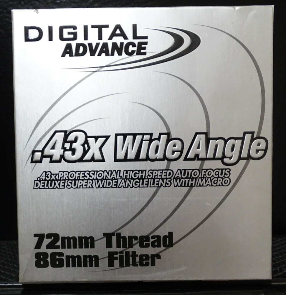 DIGITAL ADVANCE 72MM.43X WIDE ANGLE