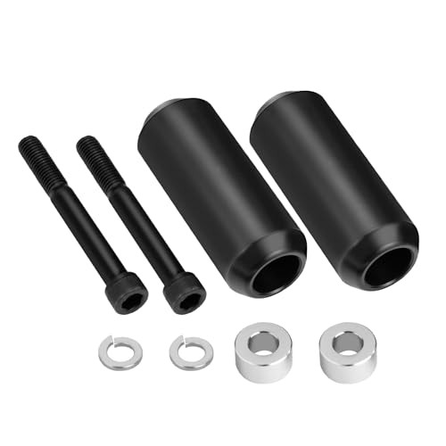 4" Shock Mounts Frame Sliders Crash Bar Falling Protector 4 Inch-Smooth