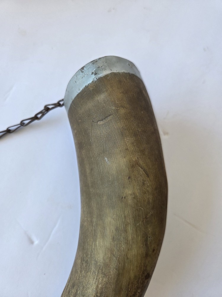2-Antique Powder Horn