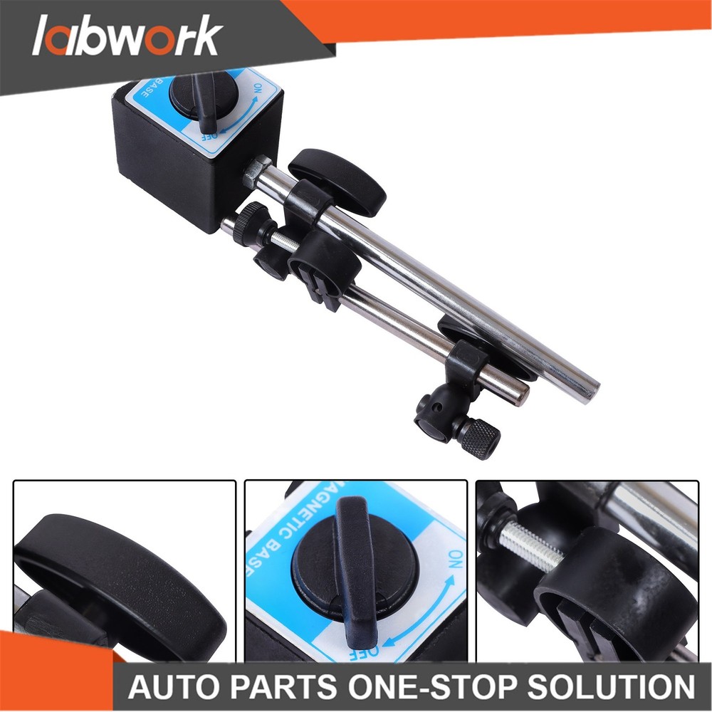 Labwork 1" Dial Indicator, Magnetic Base & 22 Point Precision Inspection Set