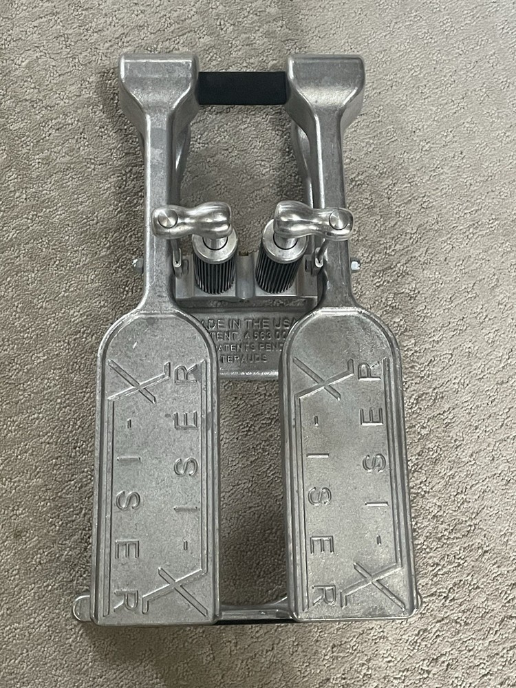 Xiser Stepper Foldaway Compact Metal Silver Exercise Machine