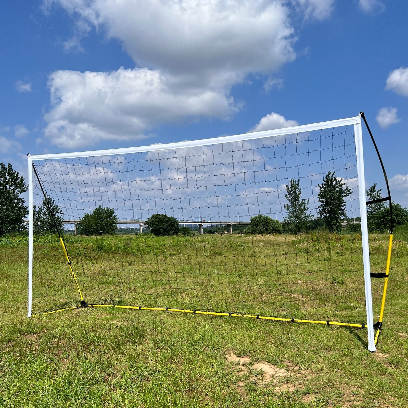 12x6 Ft Soccer Goal Portable Soccer Net for Backyard w/Frame