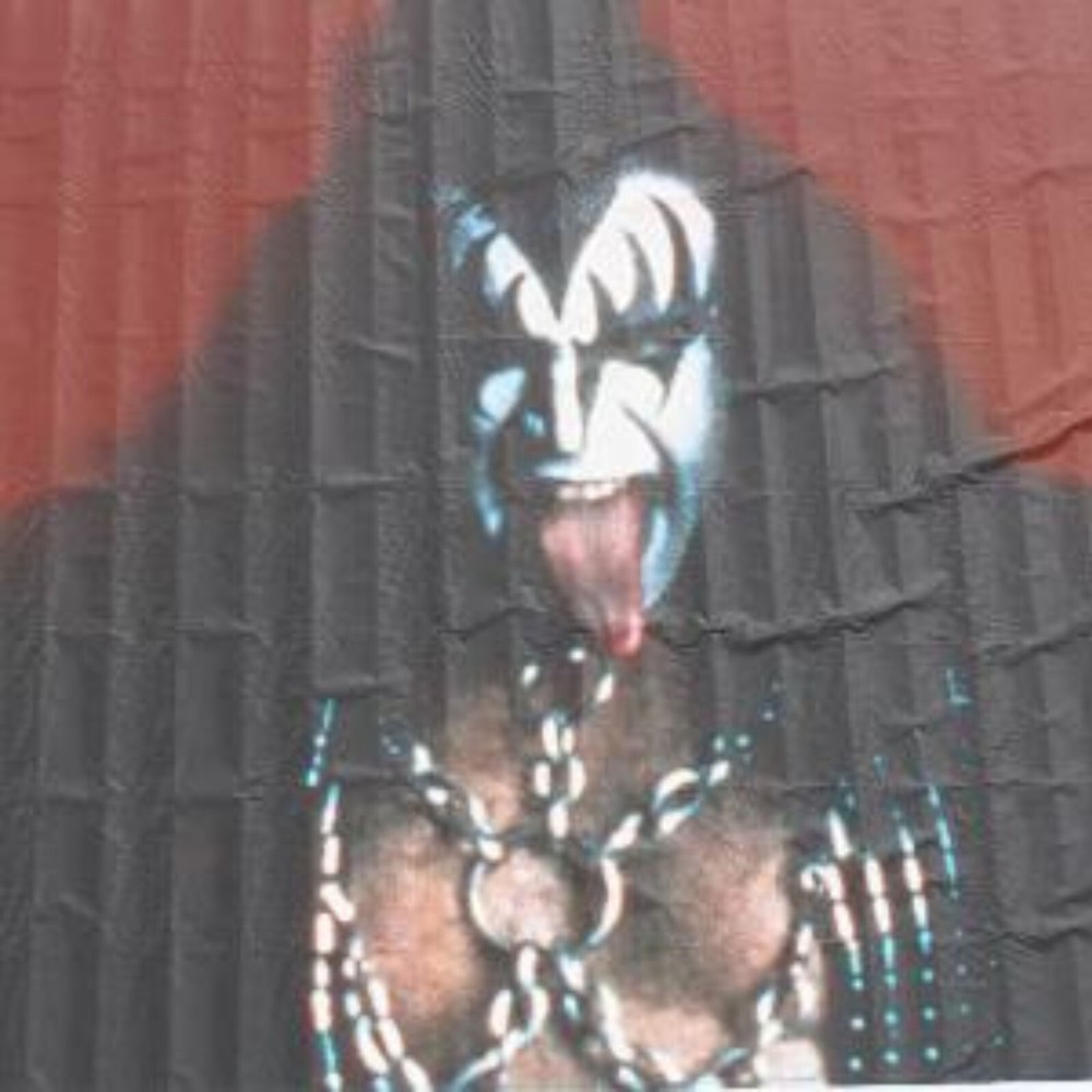 Nov 2 1996 Las Vegas Nevada KISS Bill Board Banner the only one its original