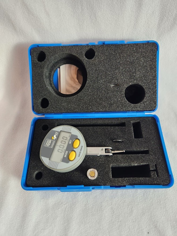 TESA Digital Test Indicator Lever Type 0.00005" Resolution Inch Mm