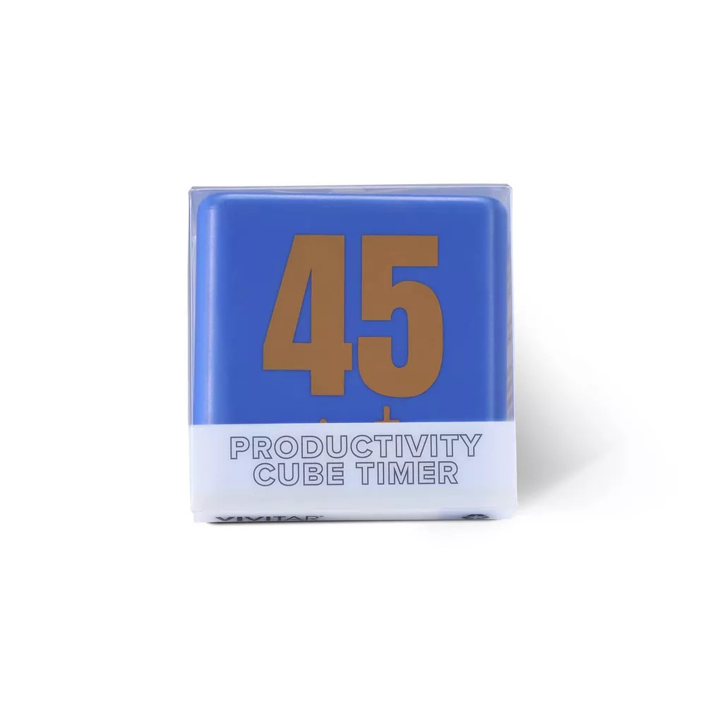 Productivity Cube Timer, Blue