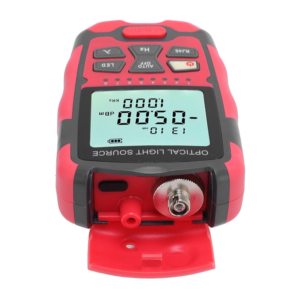 Fiber Optic Light Source 1550nm SC FC Interface RJ45 Test Optical Light Source