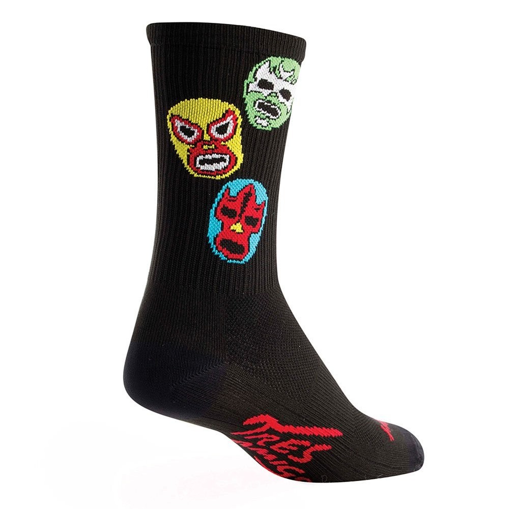 SockGuy Men's SGX Socks - Small/Medium, 3 Amigos