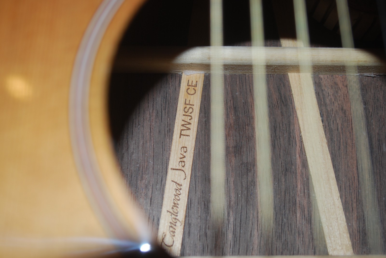 Tanglewood TW55FCE Acoustic Electric Guitar With Hard Shell Case