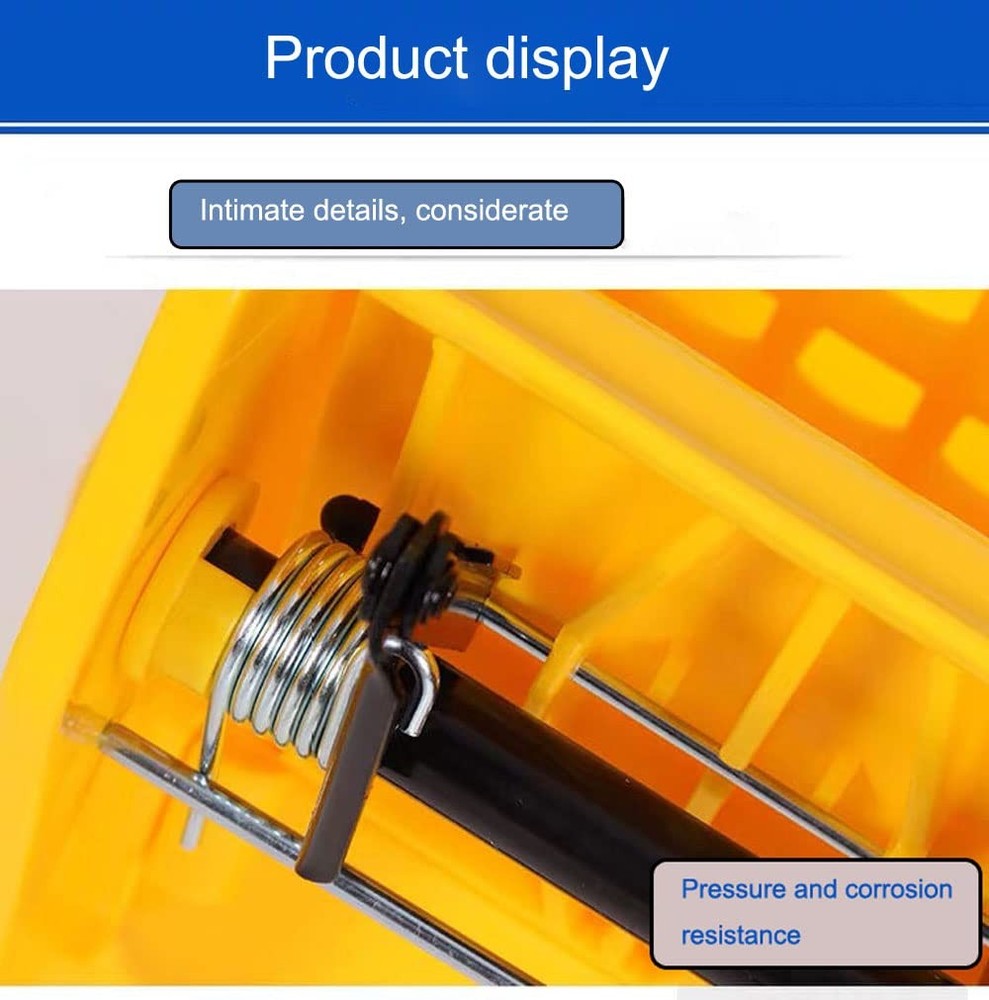2 Pack Mop Bucket Wringer Spring Replacement Heavy Duty